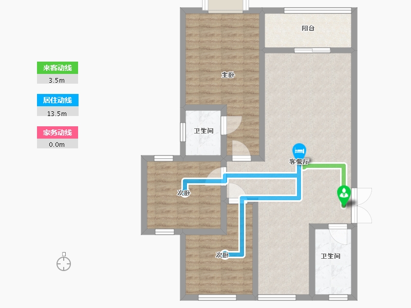 河北省-邢台市-北海-89.60-户型库-动静线