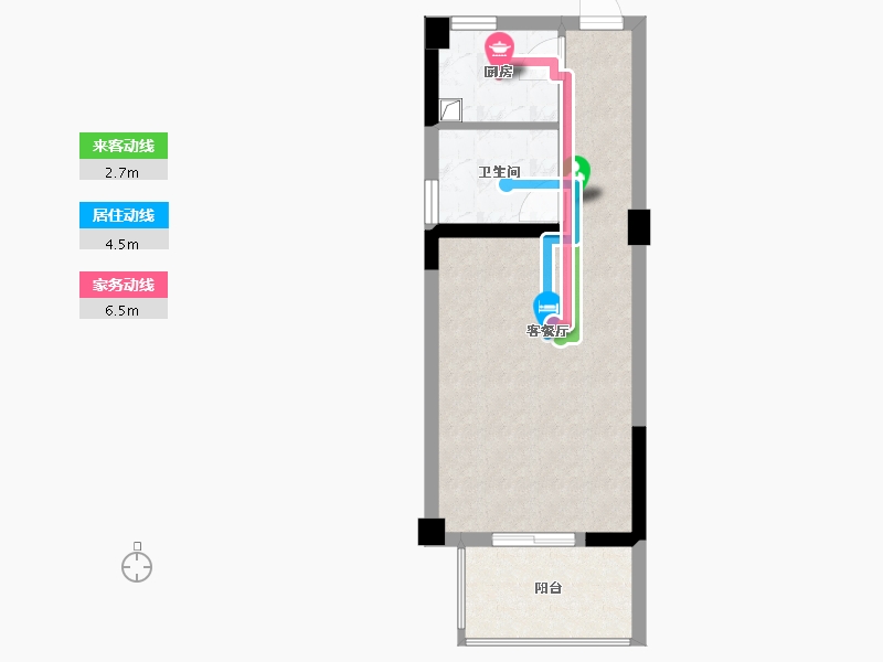 广西壮族自治区-南宁市-隆源国际公馆-36.00-户型库-动静线