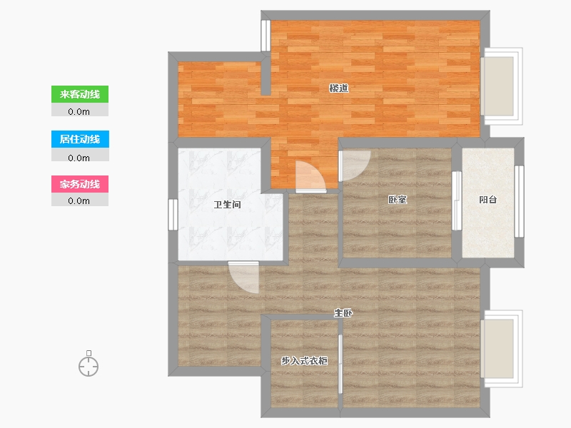 江苏省-苏州市-琴臻雅院-148.78-户型库-动静线