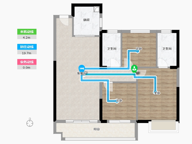 江西省-九江市-柴桑郡-87.20-户型库-动静线