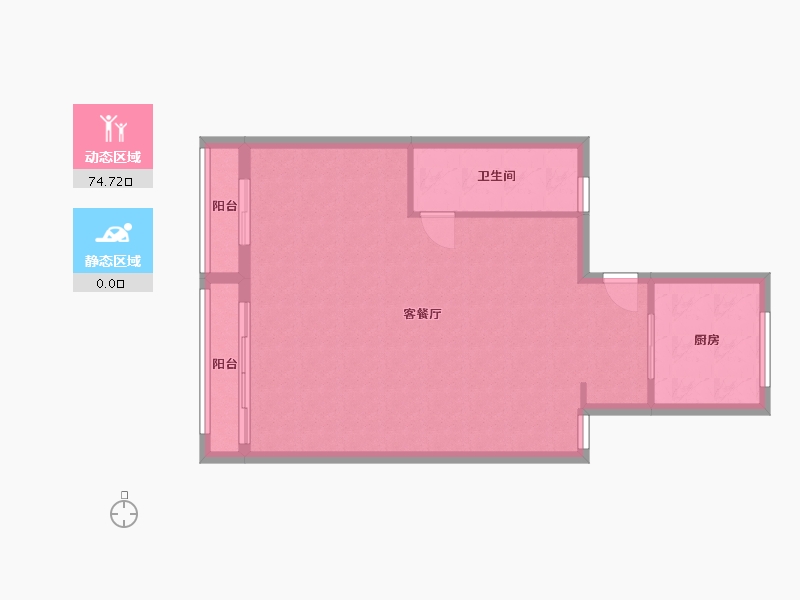 浙江省-绍兴市-万科芳塔纳丽-136.00-户型库-动静分区