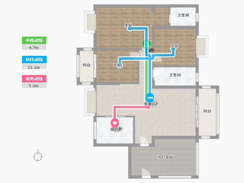 湖南省-永州市-舜皇城-140.00-户型库-动静线