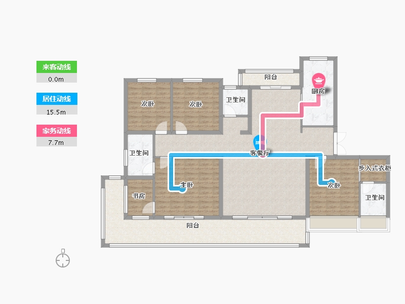 河南省-周口市-建业君邻府-160.00-户型库-动静线