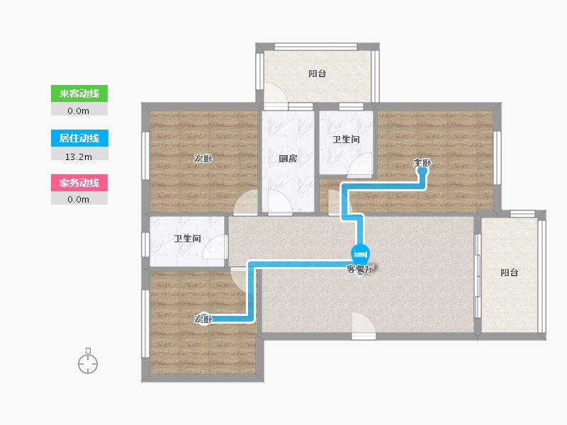 广东省-江门市-德富楼-106.00-户型库-动静线