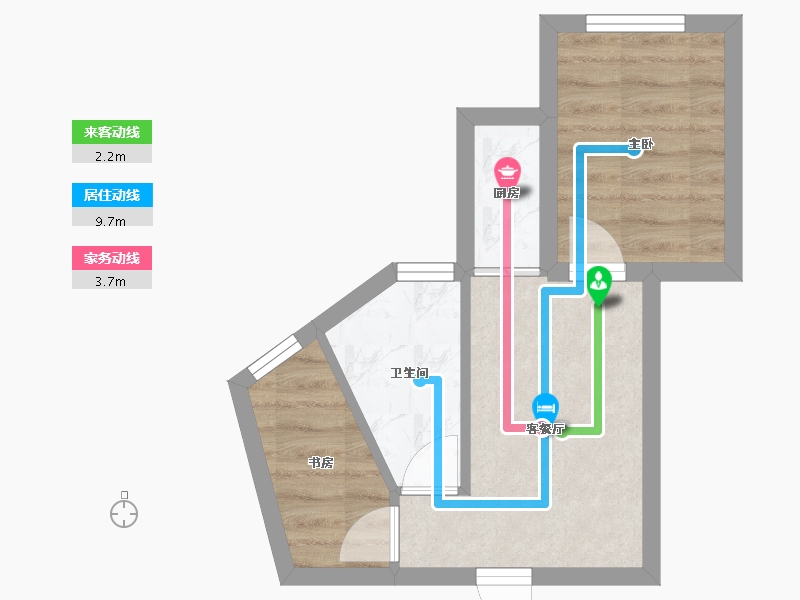 广东省-深圳市-长城盛世家园一期-29.45-户型库-动静线