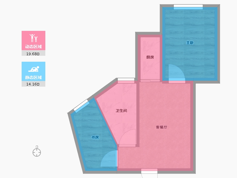 广东省-深圳市-长城盛世家园一期-29.45-户型库-动静分区