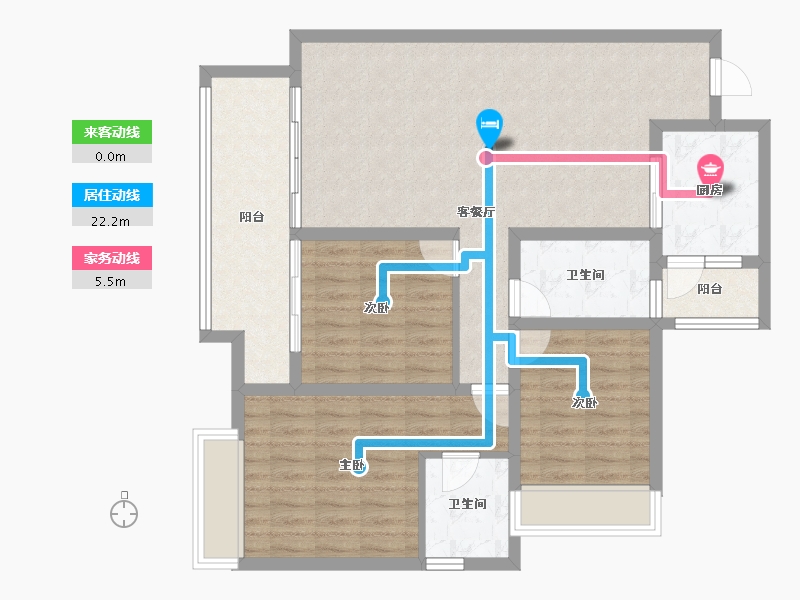 四川省-资阳市-上东逸景-98.00-户型库-动静线