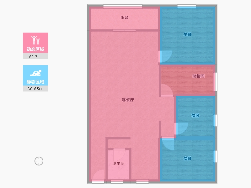 广东省-深圳市-金汇名园-83.19-户型库-动静分区