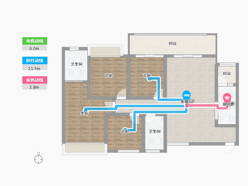 四川省-资阳市-上东逸景-108.18-户型库-动静线