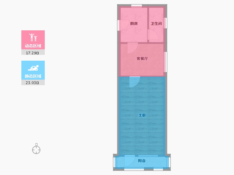 上海-上海市-西木小区-35.78-户型库-动静分区