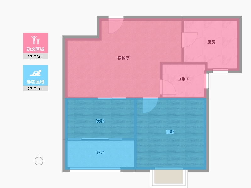 上海-上海市-逸庭苑-56.00-户型库-动静分区