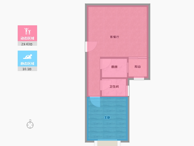 广东省-深圳市-皇御苑-35.42-户型库-动静分区