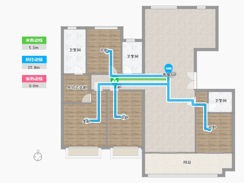 江西省-吉安市-水木清华-180.00-户型库-动静线