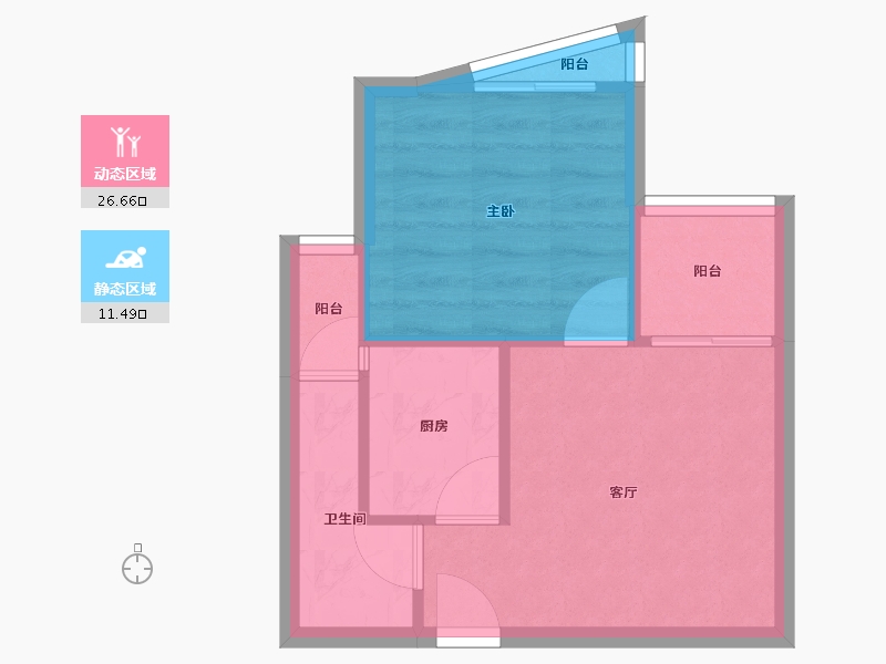 湖北省-武汉市-东方恒星园-33.83-户型库-动静分区