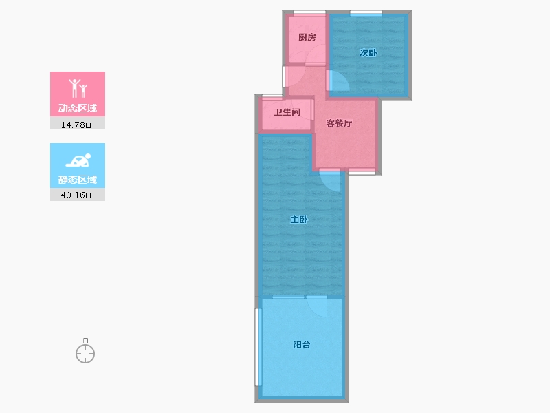 上海-上海市-寿德坊-48.06-户型库-动静分区