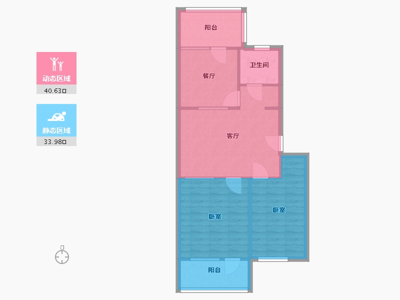 山东省-济南市-南全福老东区-67.49-户型库-动静分区