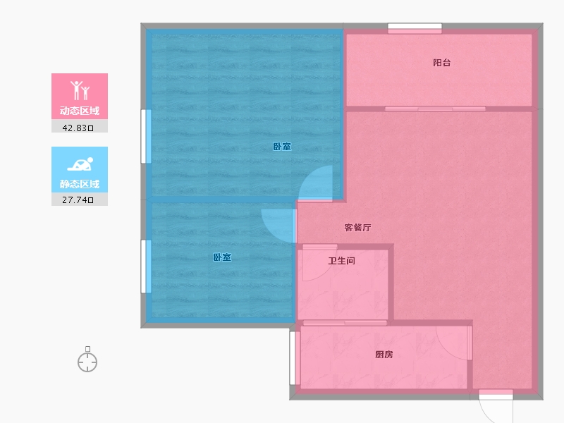 广东省-深圳市-金汇名园-64.59-户型库-动静分区