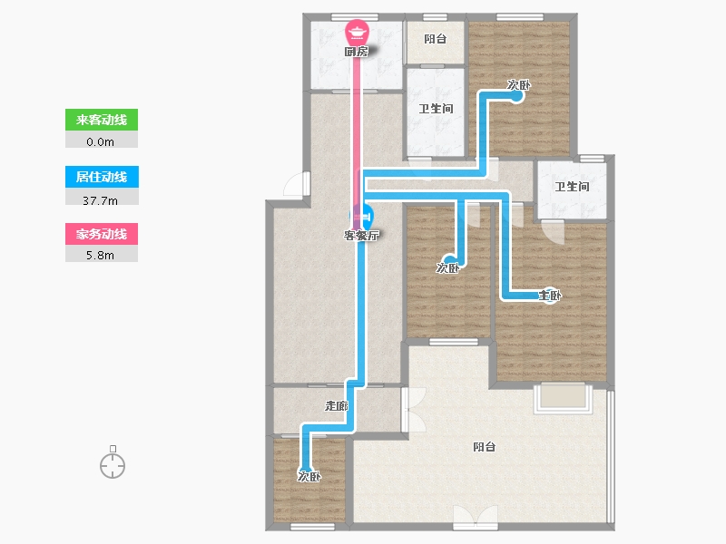 河南省-开封市-天下城-152.70-户型库-动静线