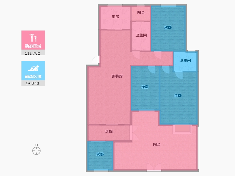 河南省-开封市-天下城-152.70-户型库-动静分区