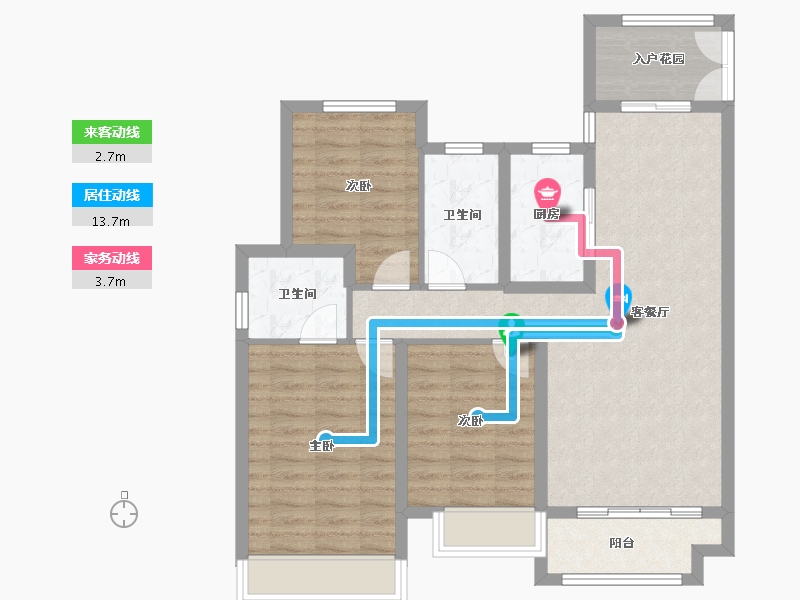 山西省-运城市-五洲观山悦-100.00-户型库-动静线