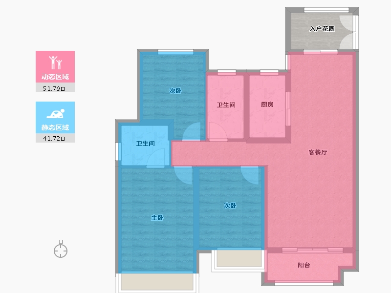 山西省-运城市-五洲观山悦-100.00-户型库-动静分区