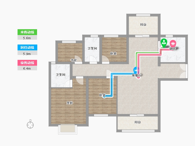 湖南省-永州市-一品江山-115.04-户型库-动静线