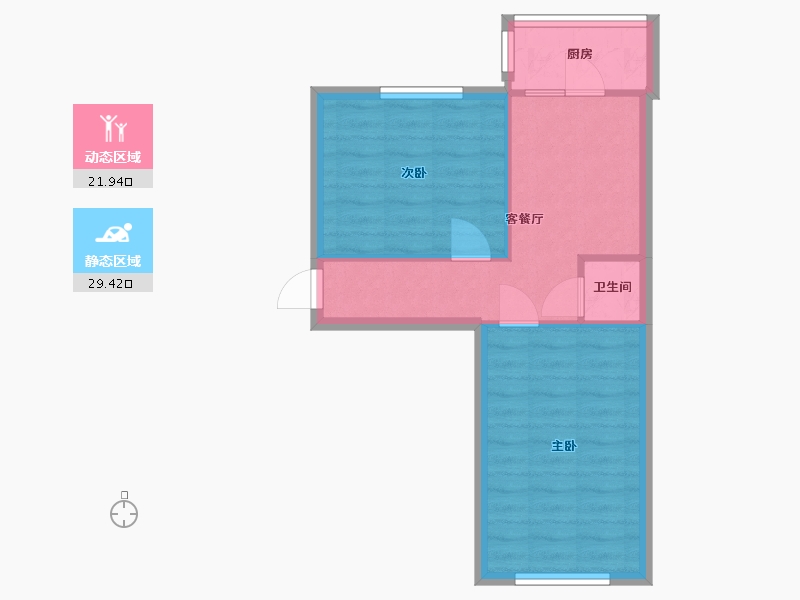 四川省-成都市-三街坊社区-42.40-户型库-动静分区