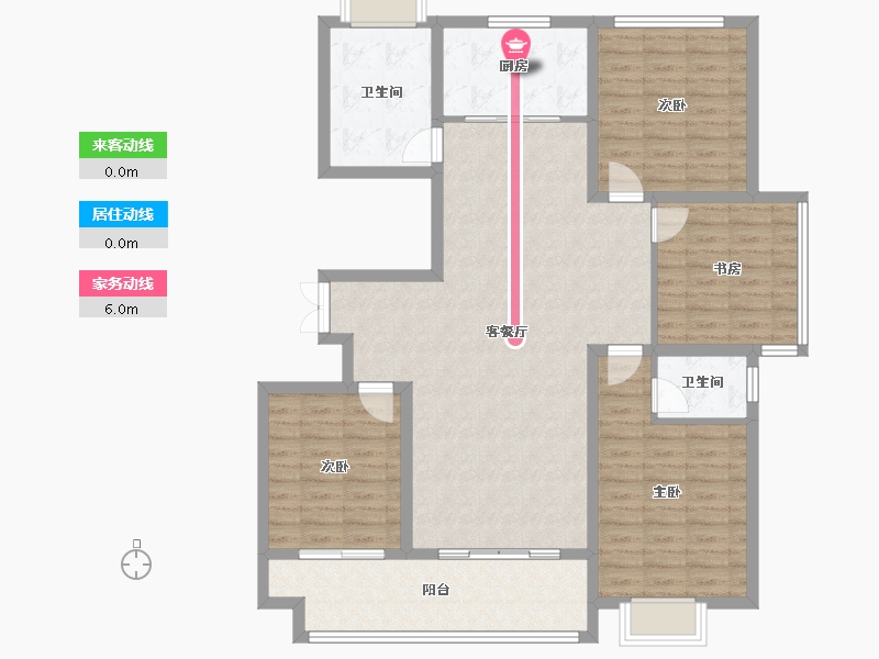 山东省-临沂市-史丹利四季长安-123.20-户型库-动静线