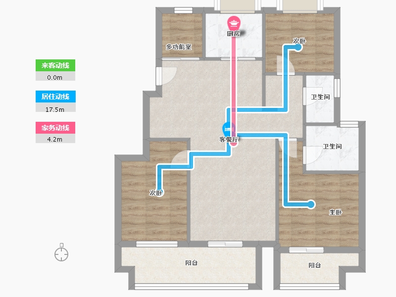 福建省-南平市-印象梦笔-81.60-户型库-动静线