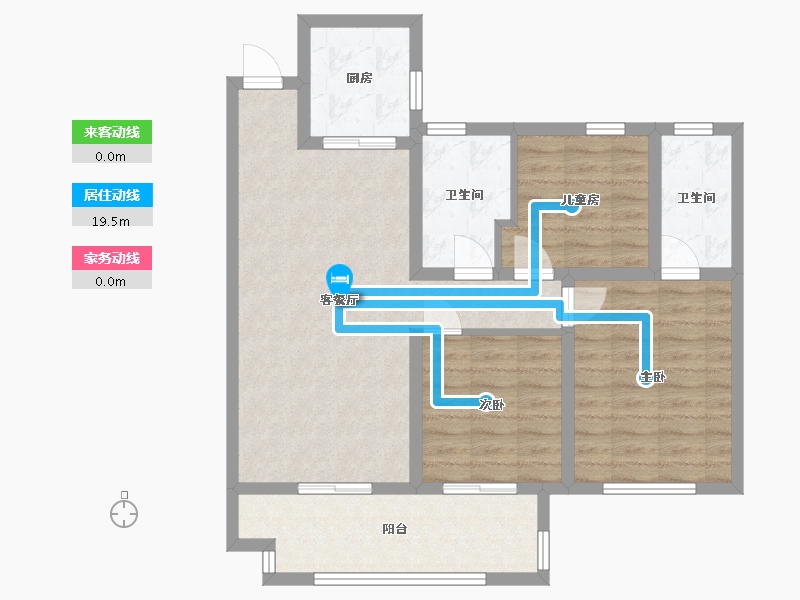 江苏省-盐城市-悦达悦棠湾-93.14-户型库-动静线