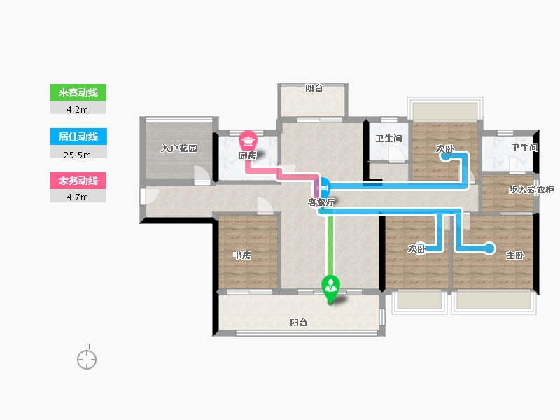 广东省-揭阳市-泰时代-113.60-户型库-动静线