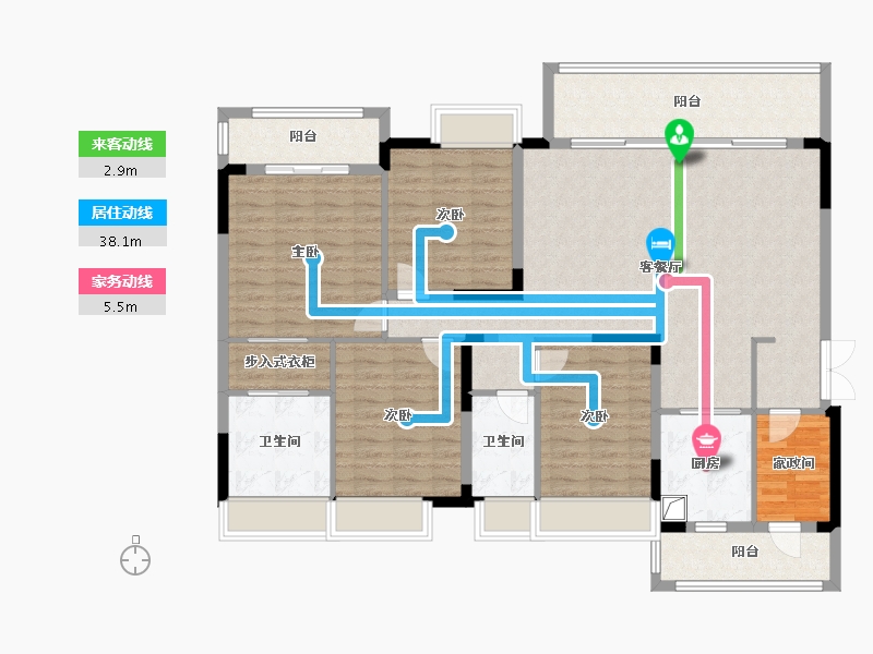 广东省-肇庆市-保利和悦江山-150.00-户型库-动静线