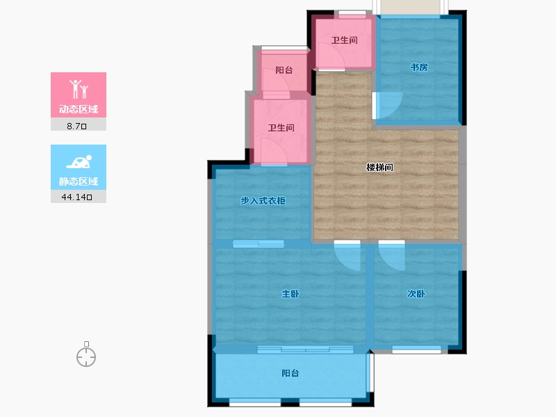 江西省-吉安市-滨江壹号-202.00-户型库-动静分区