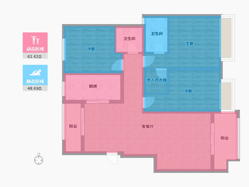 河南省-驻马店市-华源首府-109.00-户型库-动静分区