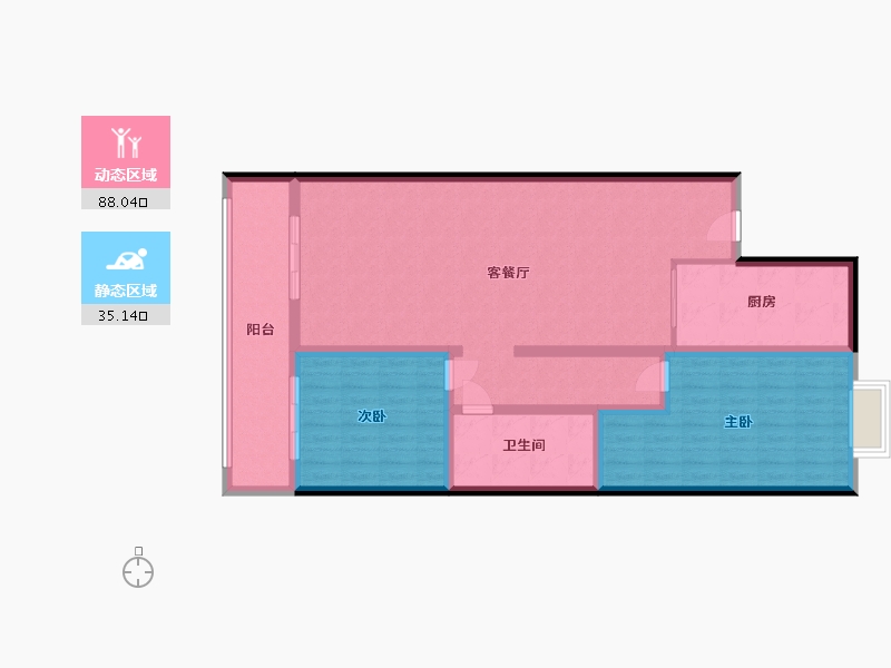 广东省-广州市-华南新城-92.00-户型库-动静分区