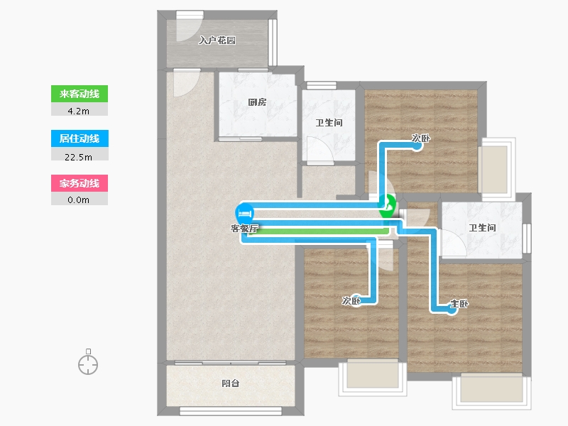 广东省-惠州市-南国园-84.76-户型库-动静线