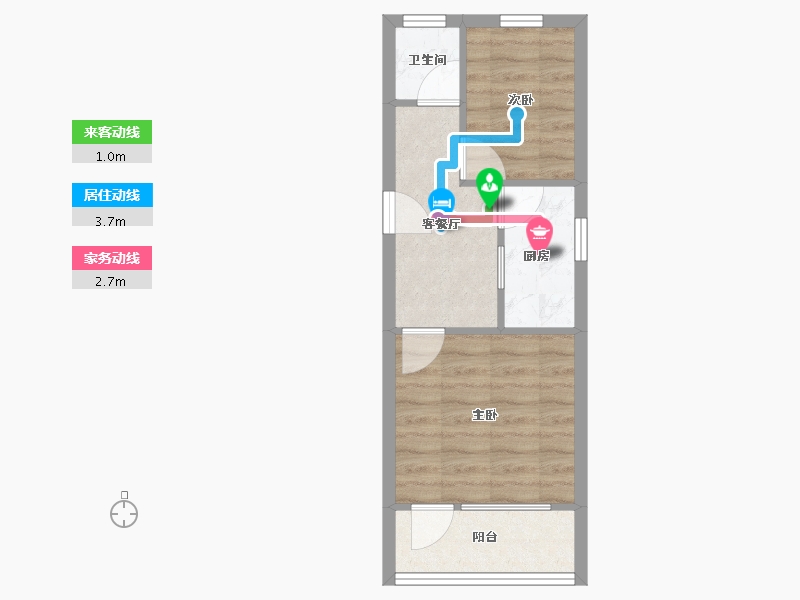 浙江省-宁波市-联丰北区-37.00-户型库-动静线