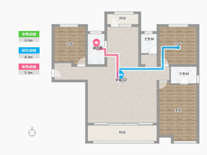 山东省-临沂市-凤凰水城-127.94-户型库-动静线