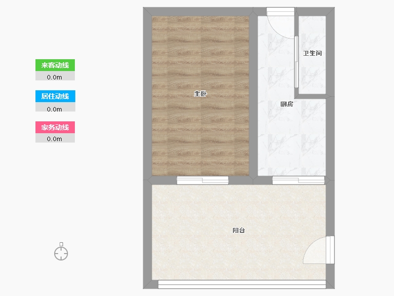 天津-天津市-龙江里-37.03-户型库-动静线