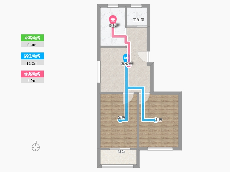 安徽省-马鞍山市-人民新村-52.00-户型库-动静线