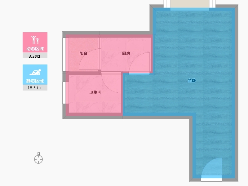 广东省-深圳市-皇御苑-23.48-户型库-动静分区