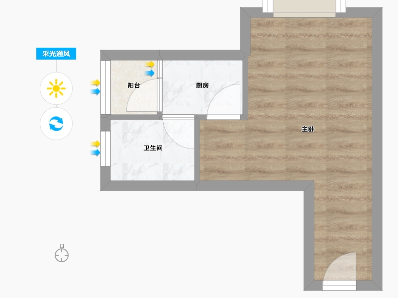 广东省-深圳市-皇御苑-23.48-户型库-采光通风