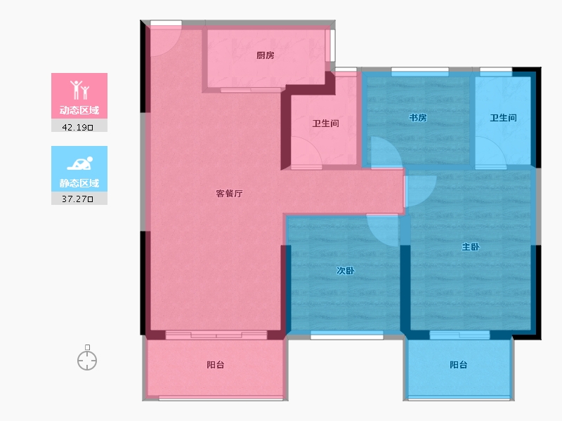 广西壮族自治区-南宁市-光明城市-71.18-户型库-动静分区