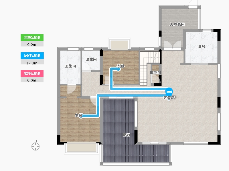 广东省-广州市-招商雍景湾-126.69-户型库-动静线