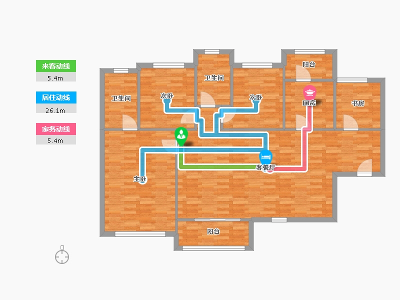 河南省-开封市-恒大东汇名城-113.23-户型库-动静线