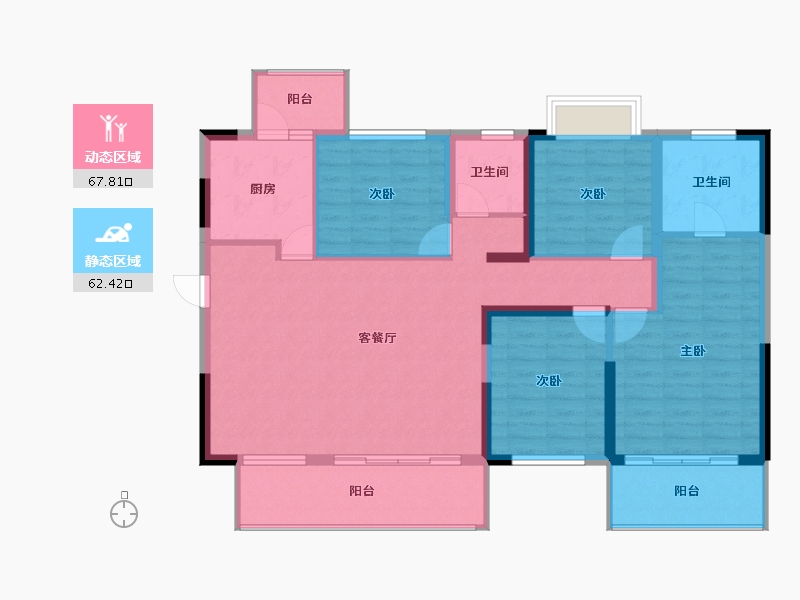 广西壮族自治区-南宁市-光明城市-118.06-户型库-动静分区