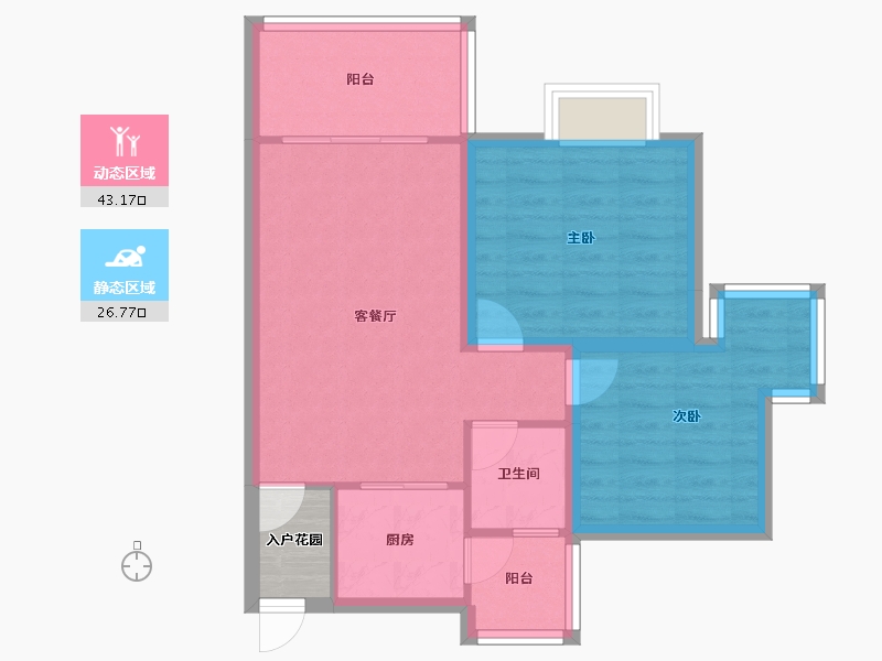 广东省-广州市-新都盛世名门-64.89-户型库-动静分区