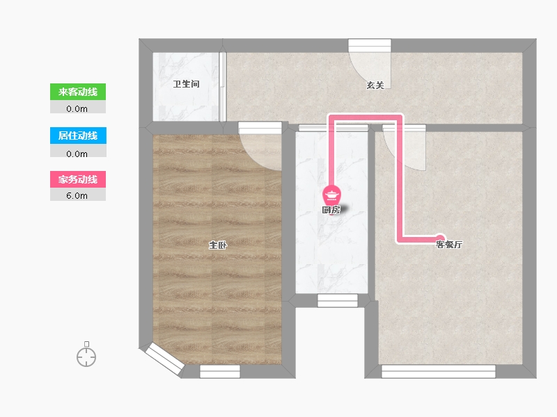 辽宁省-大连市-澳南明秀山庄-35.26-户型库-动静线