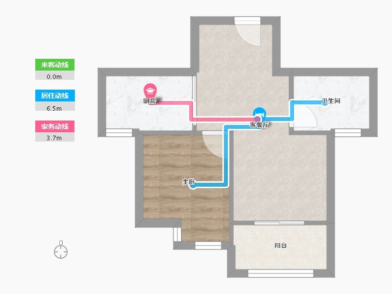 福建省-福州市-磐石新城二区-36.00-户型库-动静线