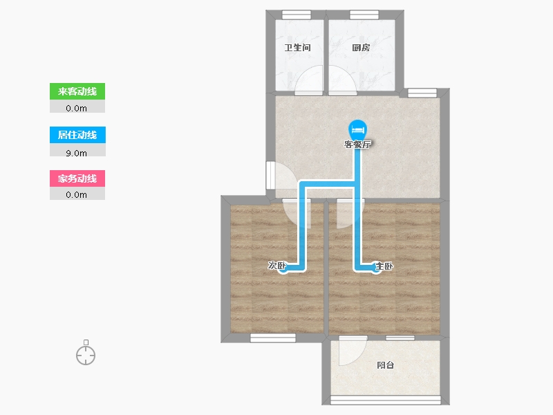 浙江省-宁波市-后河小区-43.01-户型库-动静线